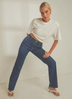 Lee - High Straight 80 Jean - Capital Rinse