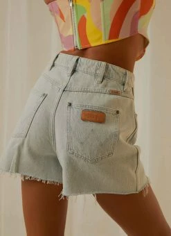 Wrangler - Hi Bells Short - Harmony Blues