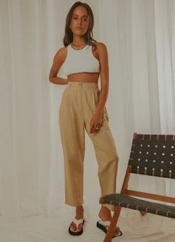 Nude Lucy - Elina Tailored Pant - Tan