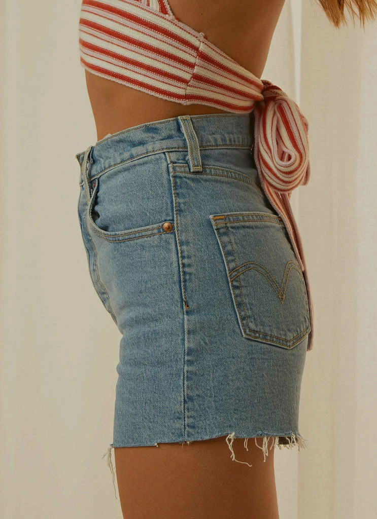 Levi's Levi's - Ribcage Short - Tango Stonewash - Image 5