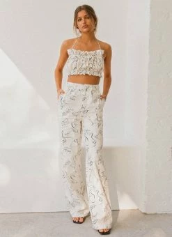 Peppermayo X Rikki Day - Sicilian Linen Pants - Aperitivo