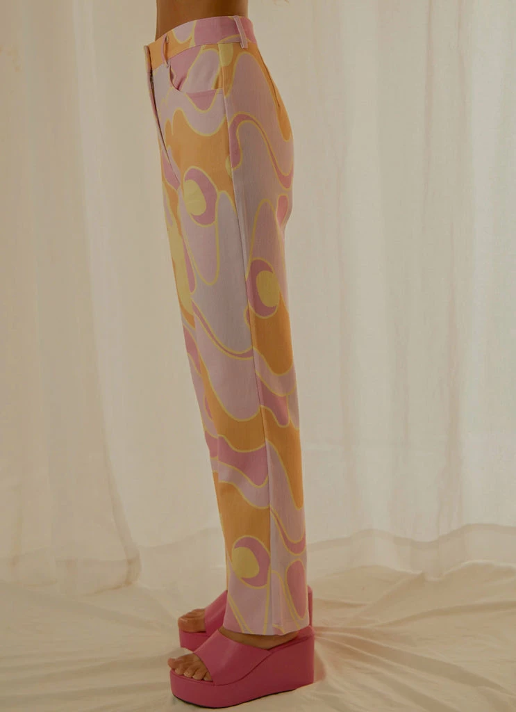 Peppermayo Exclusive - Keep Your Heart Pants - Pyschedelic - Image 4