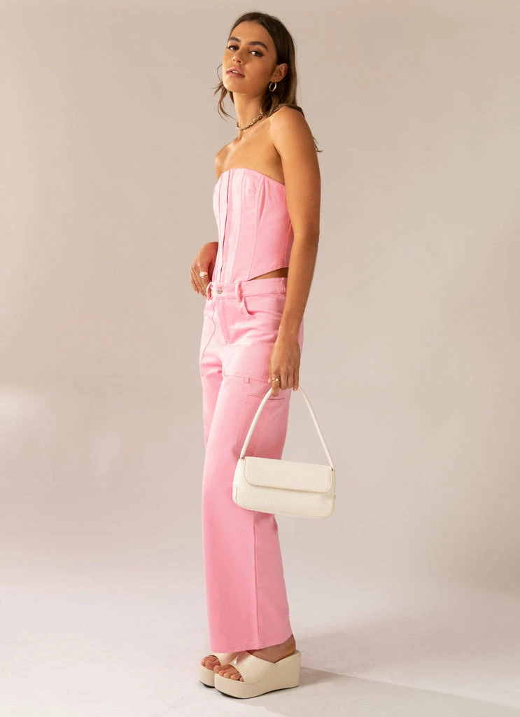 Peppermayo Exclusive - Arya Low Rise Pants - Blossom - Image 3