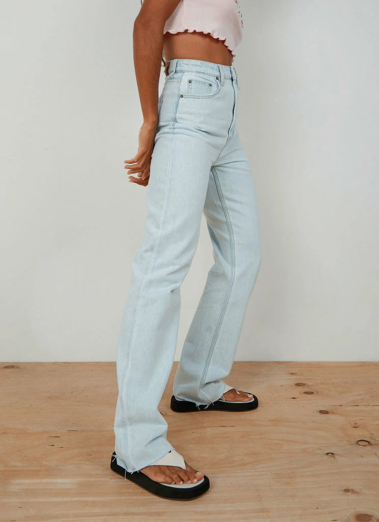 Lee - High Straight 80 Jean - Exalt Blue - Image 4