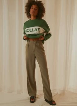 4th & Reckless 4th & Reckless - Archer Trouser - Muted Khaki