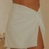 Peppermayo Exclusive - European Edition Mini Skirt - White