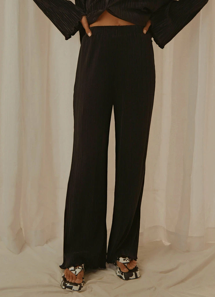Peppermayo Exclusive - 90s Muse Pants - Black - Image 4